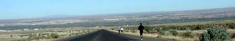 New Mexico Marathon Racers descend into Albuquerque