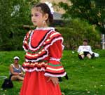 Dancers Entertain the Spectators