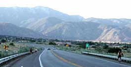 Beautiful view of Sandia pass